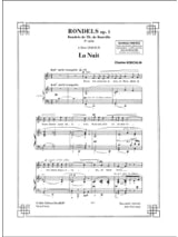Mélodies et Chansons - Charles Koechlin - Partition - Mélodies